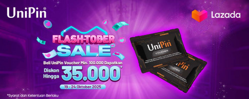 ⚡FLASH-TOBER SALE: Diskon Spesial hingga IDR 35.000 di Lazada! ⚡